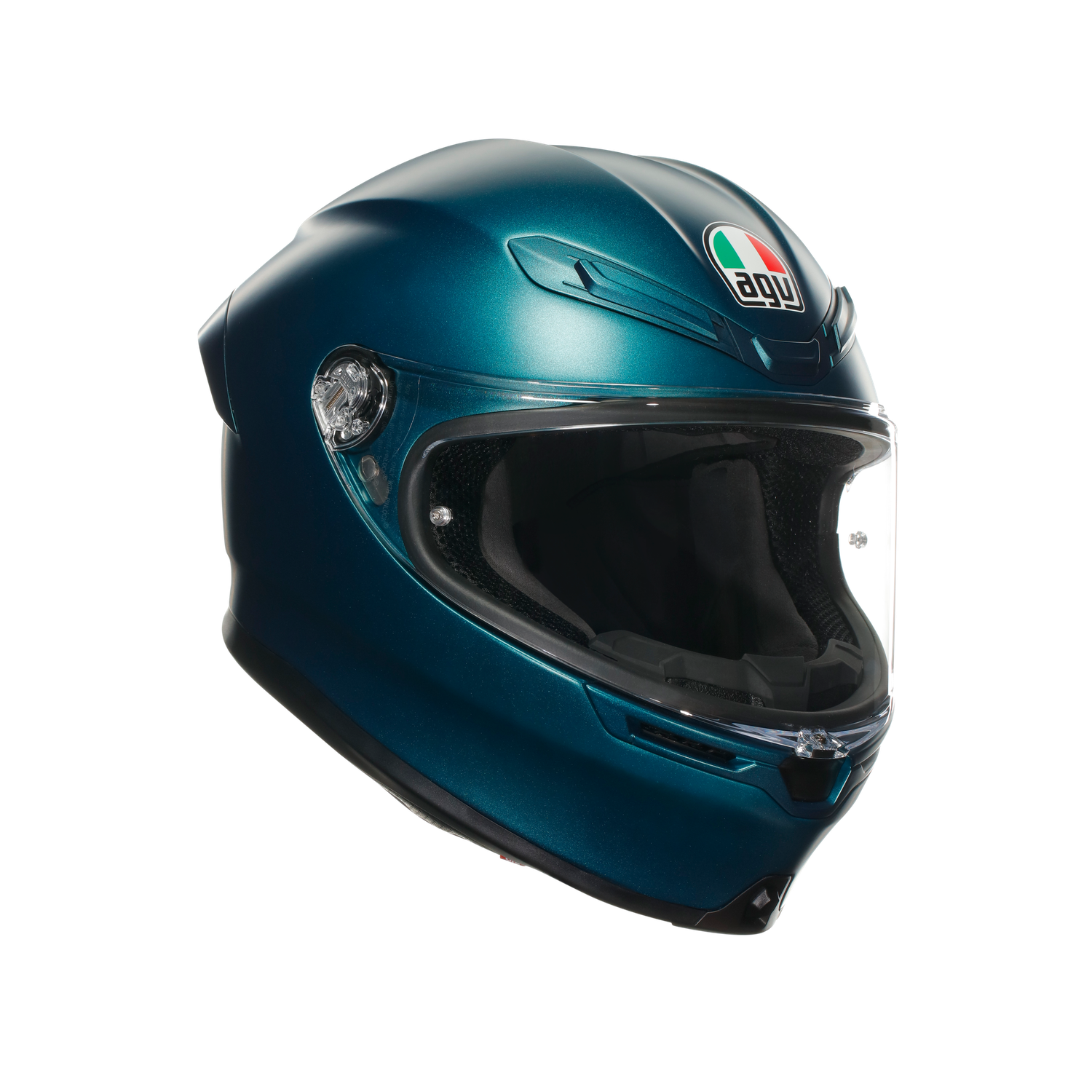 Amazon.com: AGV K6 S Slashcut Street Helmet-Black/Grey/Red